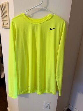 Nike Neon Yellow Long Sleeve